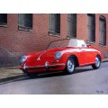 1959 Porsche 356 B 1600 oil painting